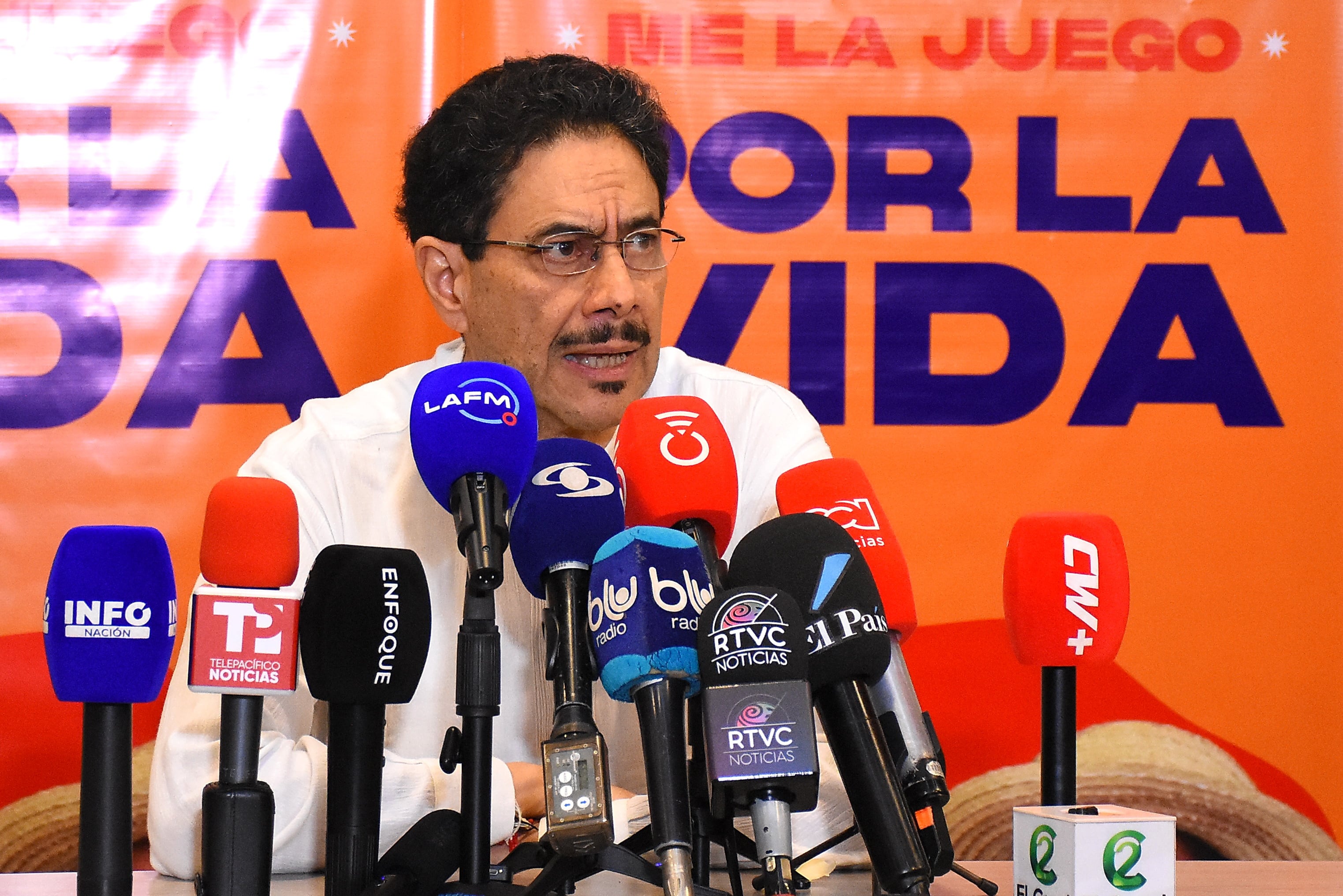 Rueda de Prensa Candidato Iván Cepeda