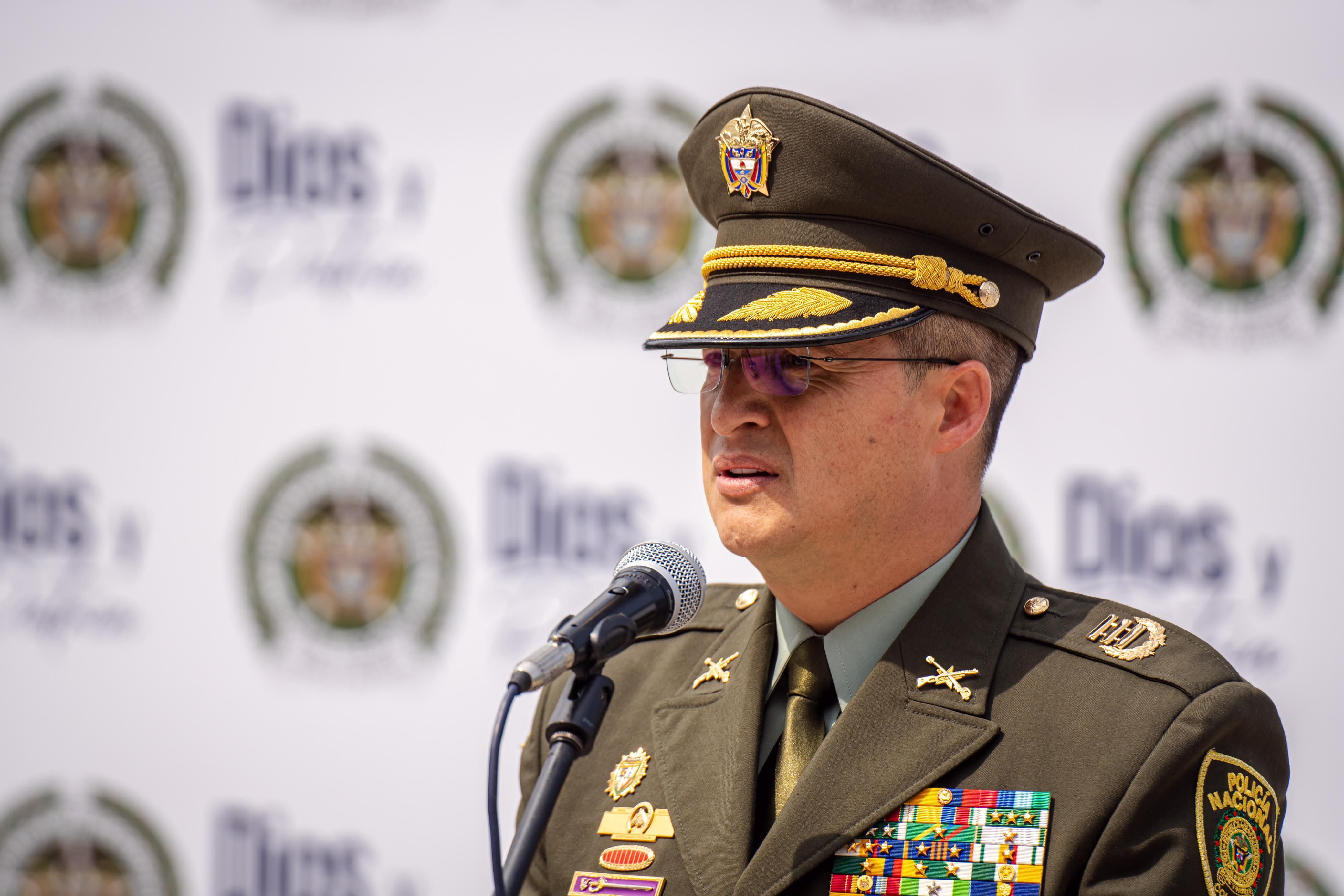 Juan Carlos Arévalo, subcomandante de la Policía Metropolitana de Bogotá