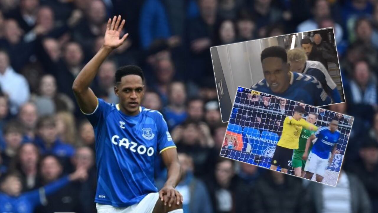 Mina fue uno de los líderes del Everton para conseguir el triunfo frente al tercero de la tabla de posiciones
