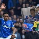 Mina fue uno de los líderes del Everton para conseguir el triunfo frente al tercero de la tabla de posiciones