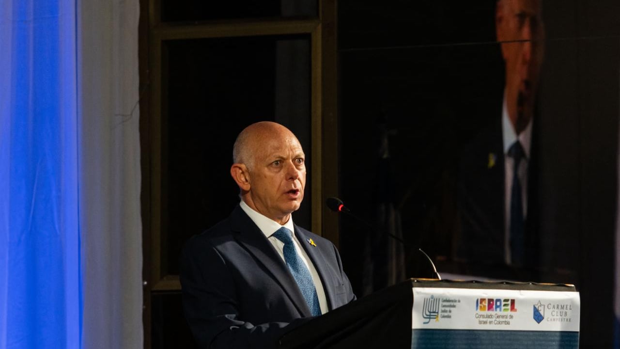 George Levy, recordó a los asesinados por Hamás el 7 de octubre de 2023.