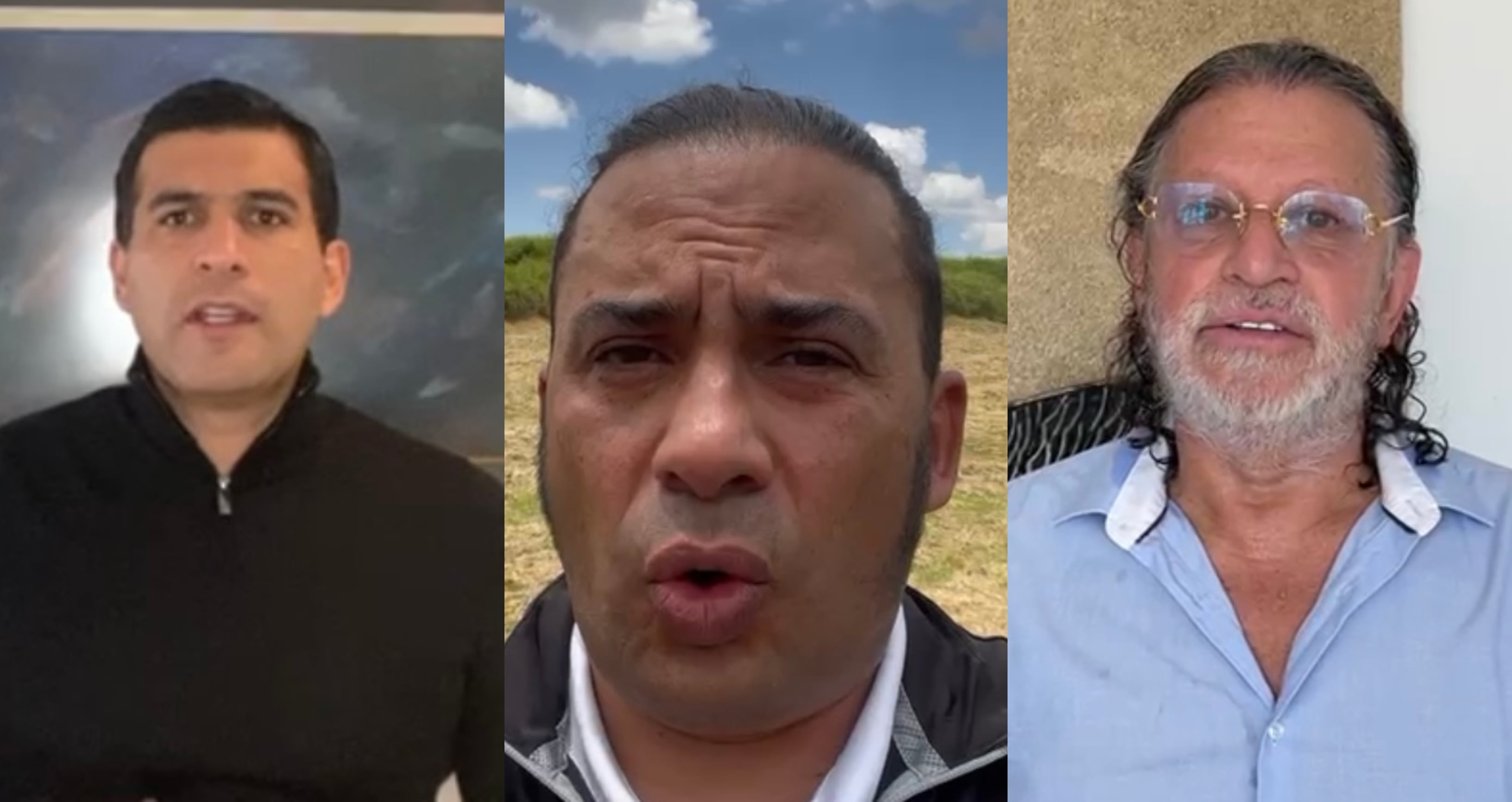 Abogados Julián Quintana, Francisco Bernante, Pedro Nel Escorcia