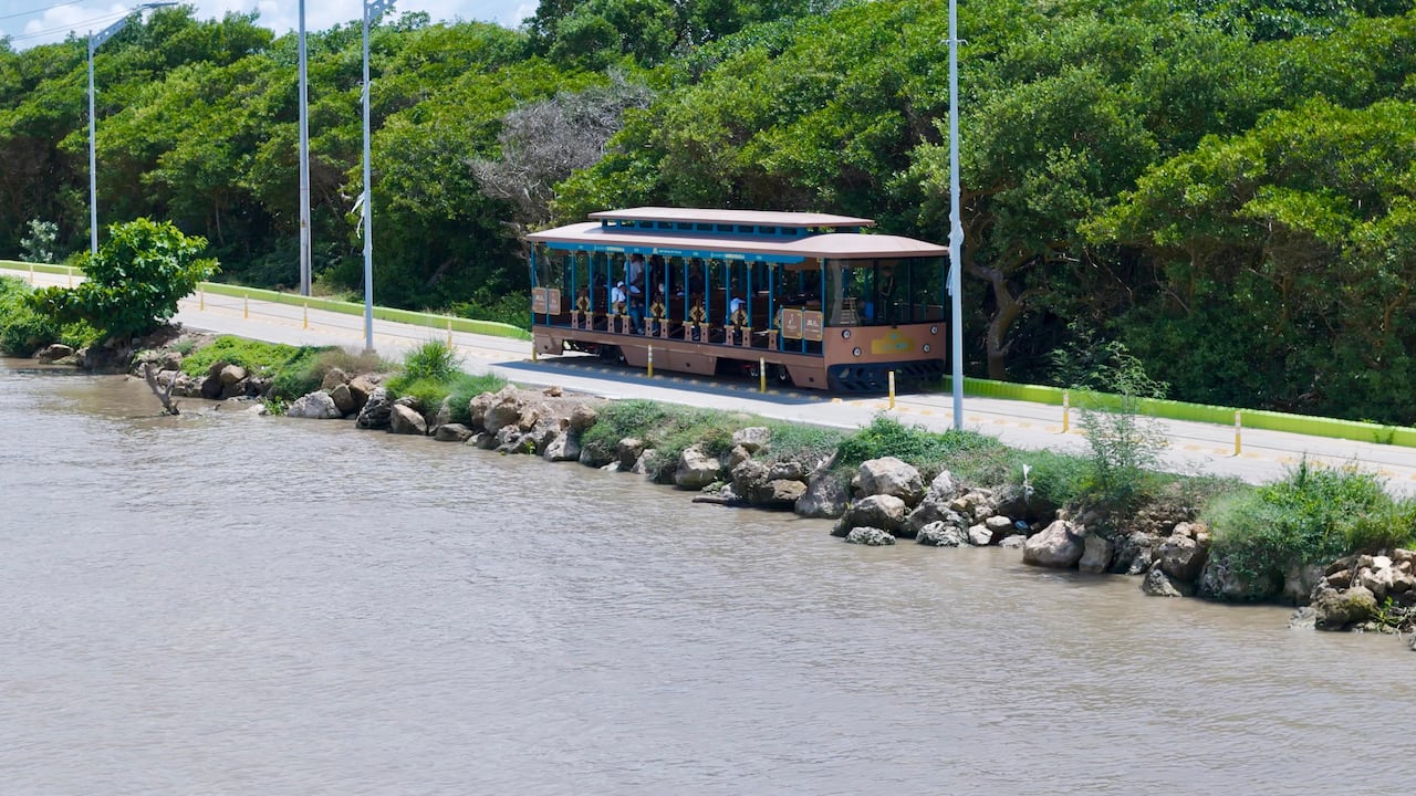 Panoramica de la nueva zona turística de Barranquiilla.