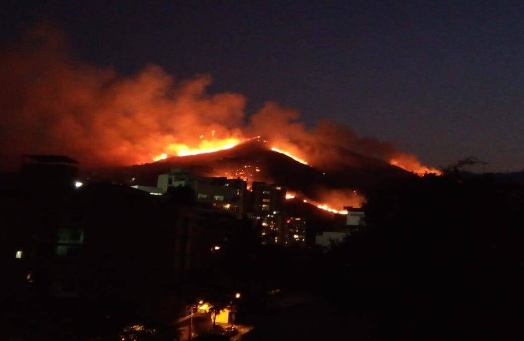 Los cerros Mameyal, El Cabuyal y Cristo Rey, fueron los más afectados. 