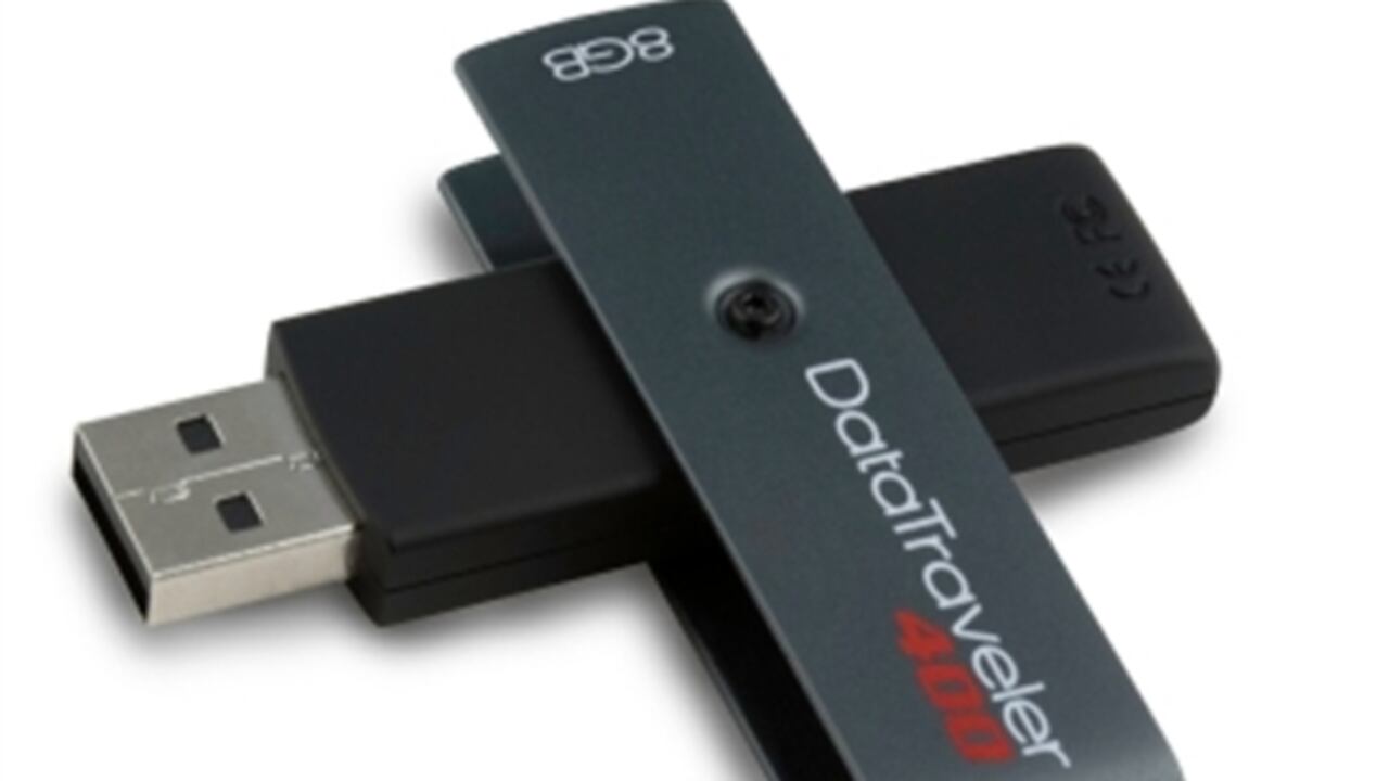Dispositivo Flash USB DataTraveler 400 de Kingston Technology.