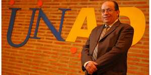 Jaime Alberto Leal, rector de la UNAD.