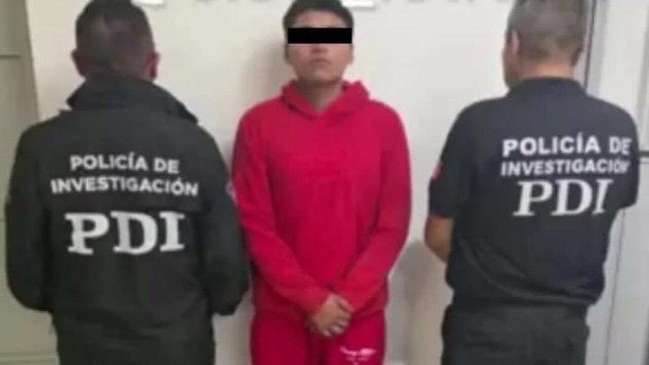 Este es el momento en el que el joven fue capturado por los dos asesinatos.