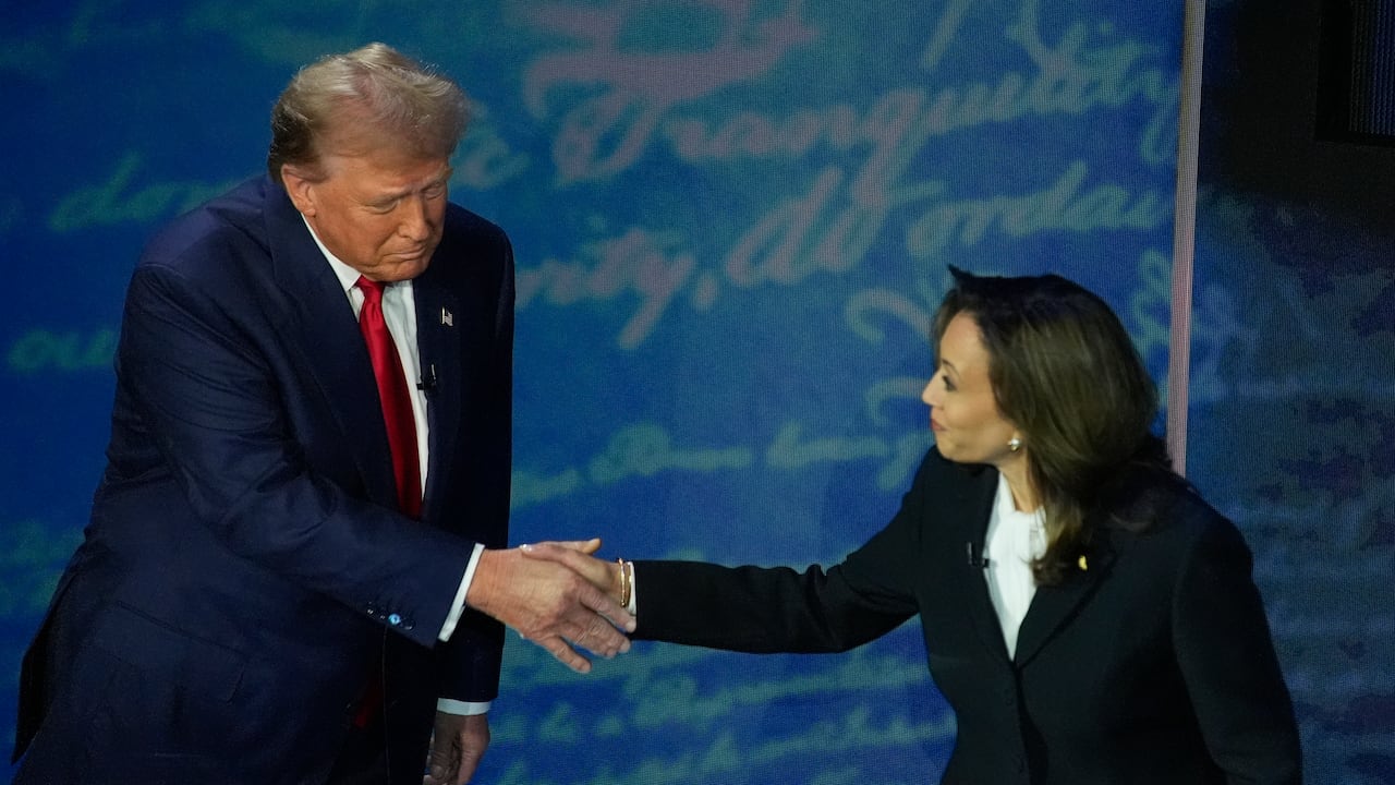 Debate entre Donald Trump y kamala Harris