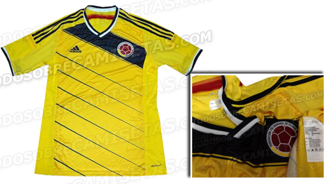 Esta sería la equipación de Colombia para el Mundial.