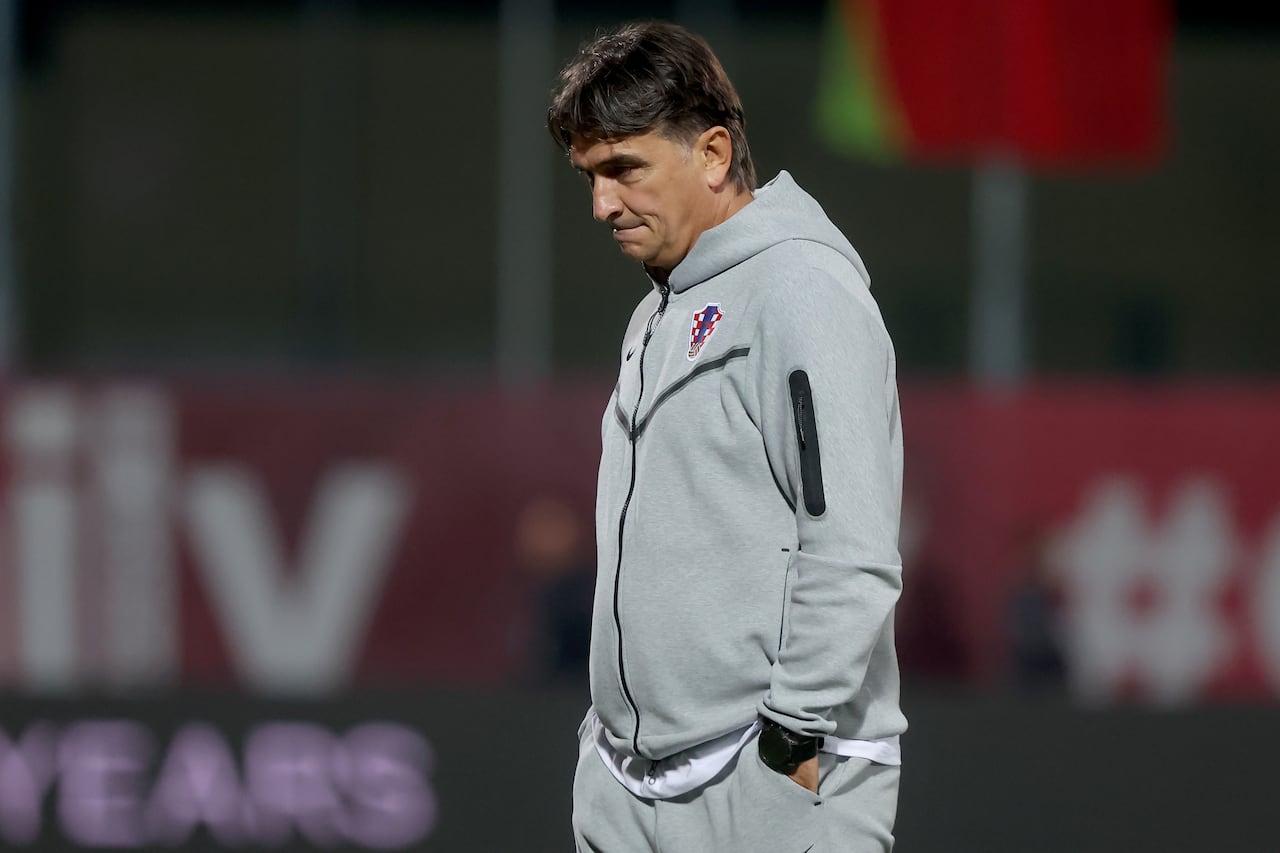 Zlatko Dalic, entrenador de Croacia.