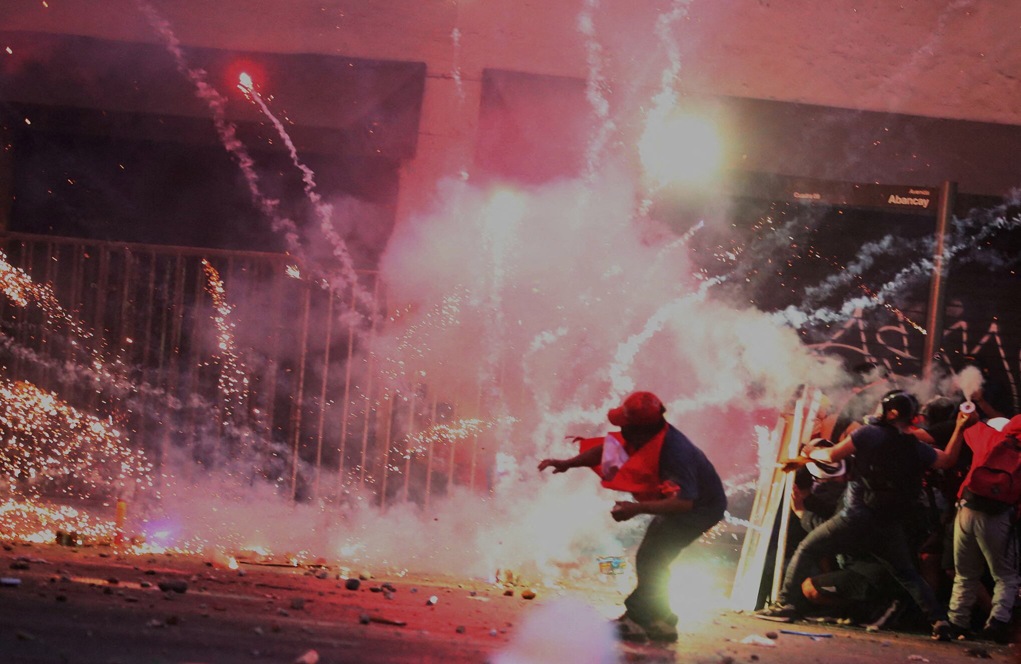 En imágenes : Protestas en Perú en medio de inestabilidad política.