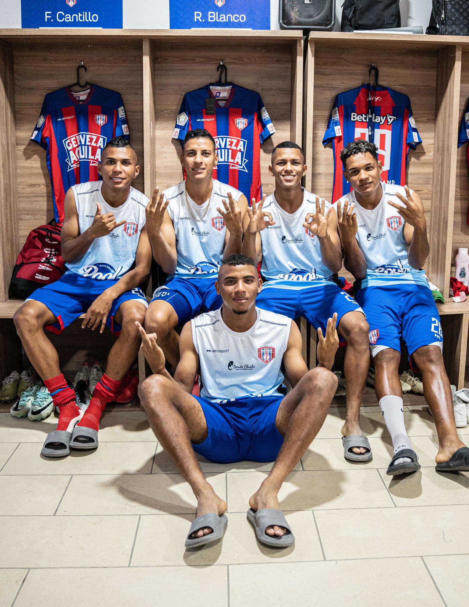 Jugadores de Unión Magdalena.