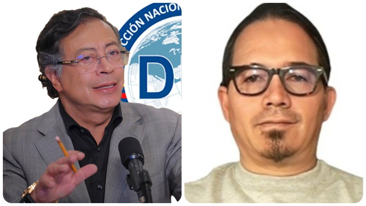 Gustavo Petro y Wilmer Mejía.