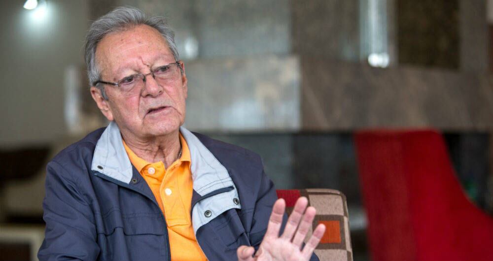 El general en retirado Jesús Armando Arias Cabrales, comandante de la Brigada 13 del Ejército Nacional durante la toma del M-19 al Palacio de Justicia el 6 de noviembre de 1985