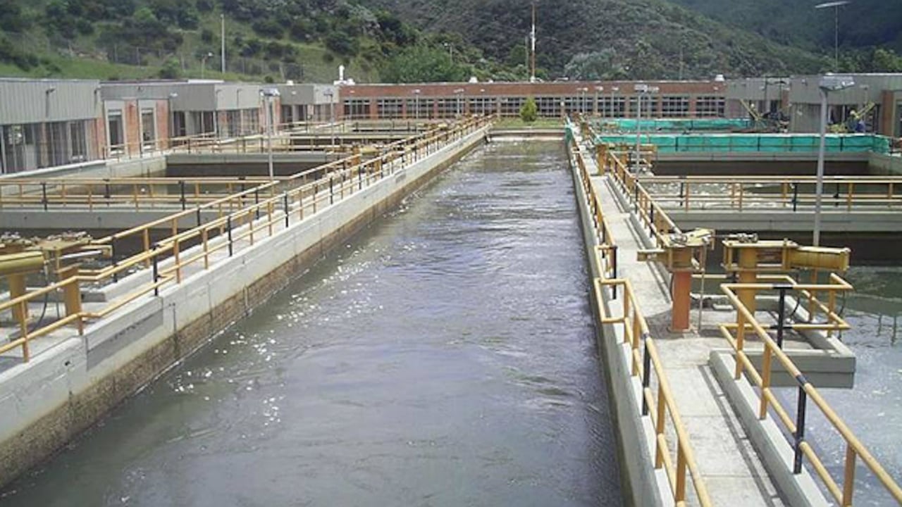 La planta de tratamiento Wiesner surte el 70 % del agua de Bogotá.