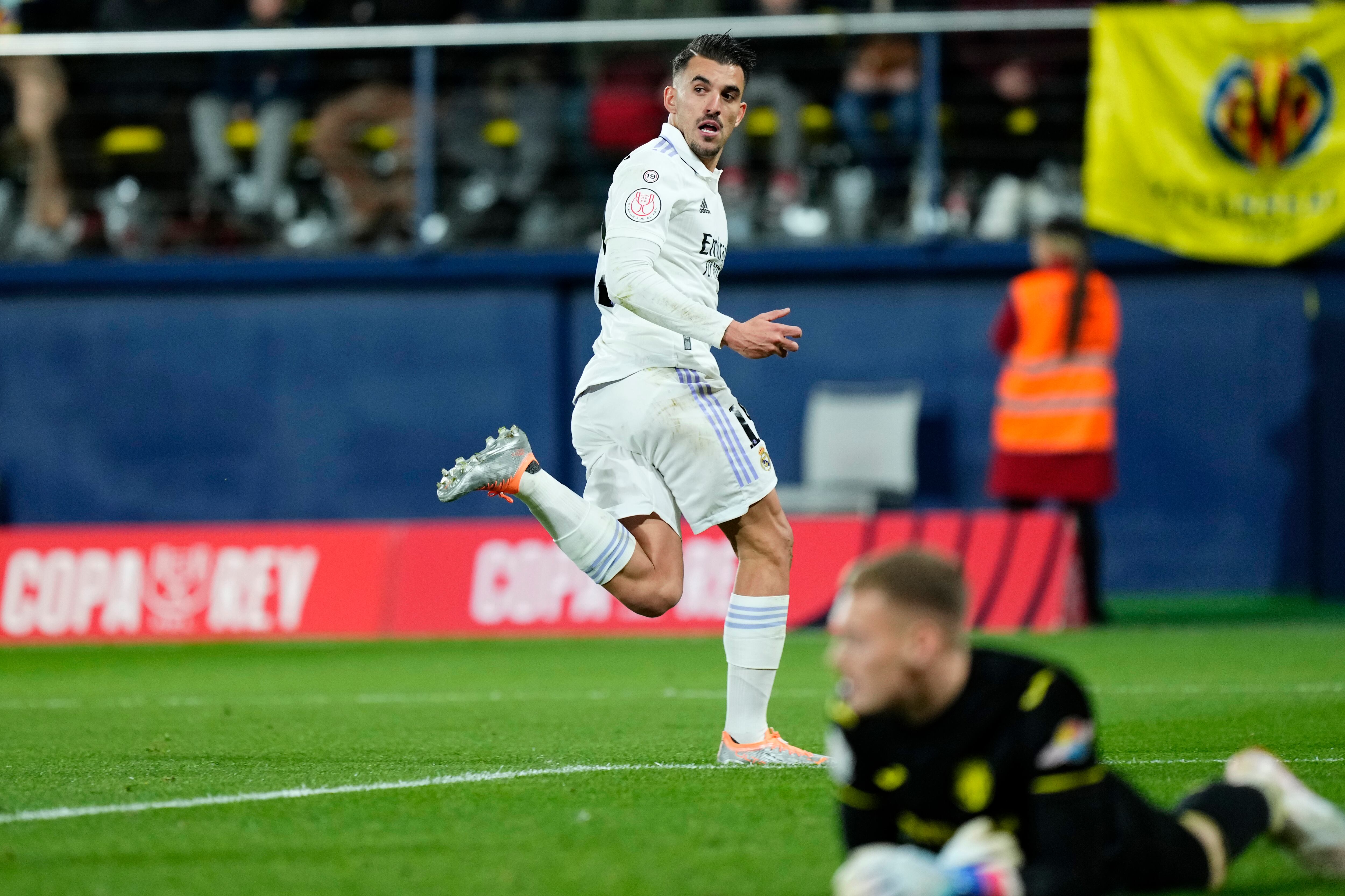 Dani Ceballos, autor del tercer tanto en el duelo de Copa del Rey.