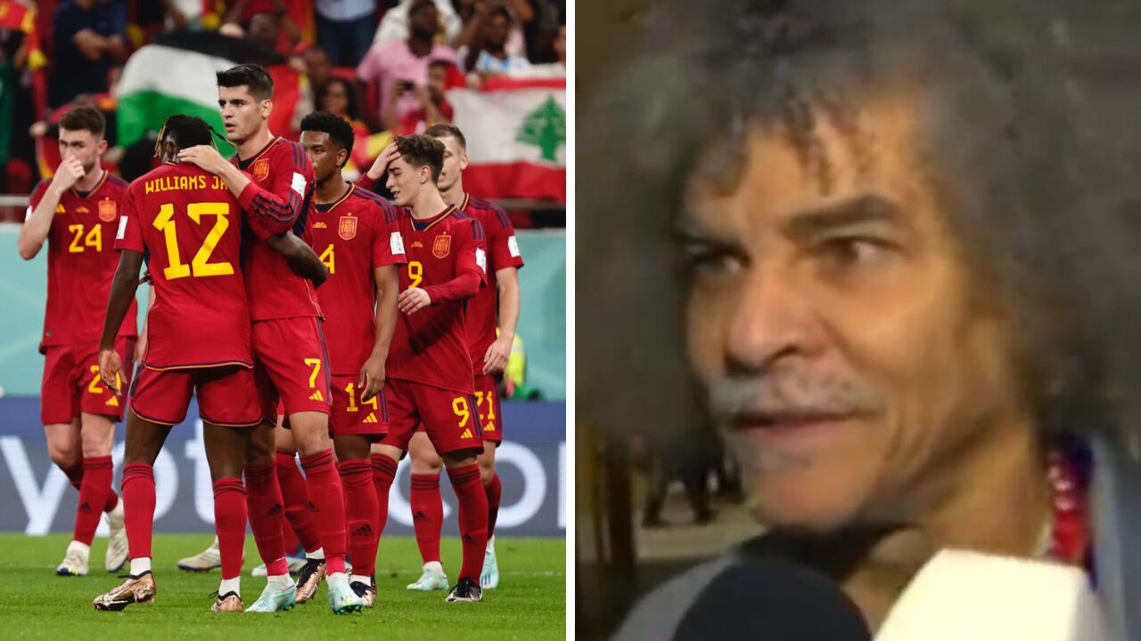 El ex jugador de la Selección Colombia habló del 7-0 de España ante Costa Rica.