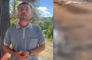 El campesino Freddy Pineda.