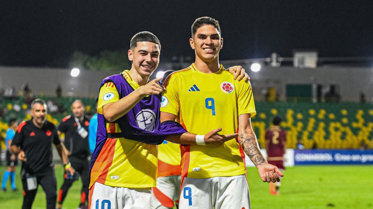 Santiago Londoño, goleador de la Selección Colombia Sub-17