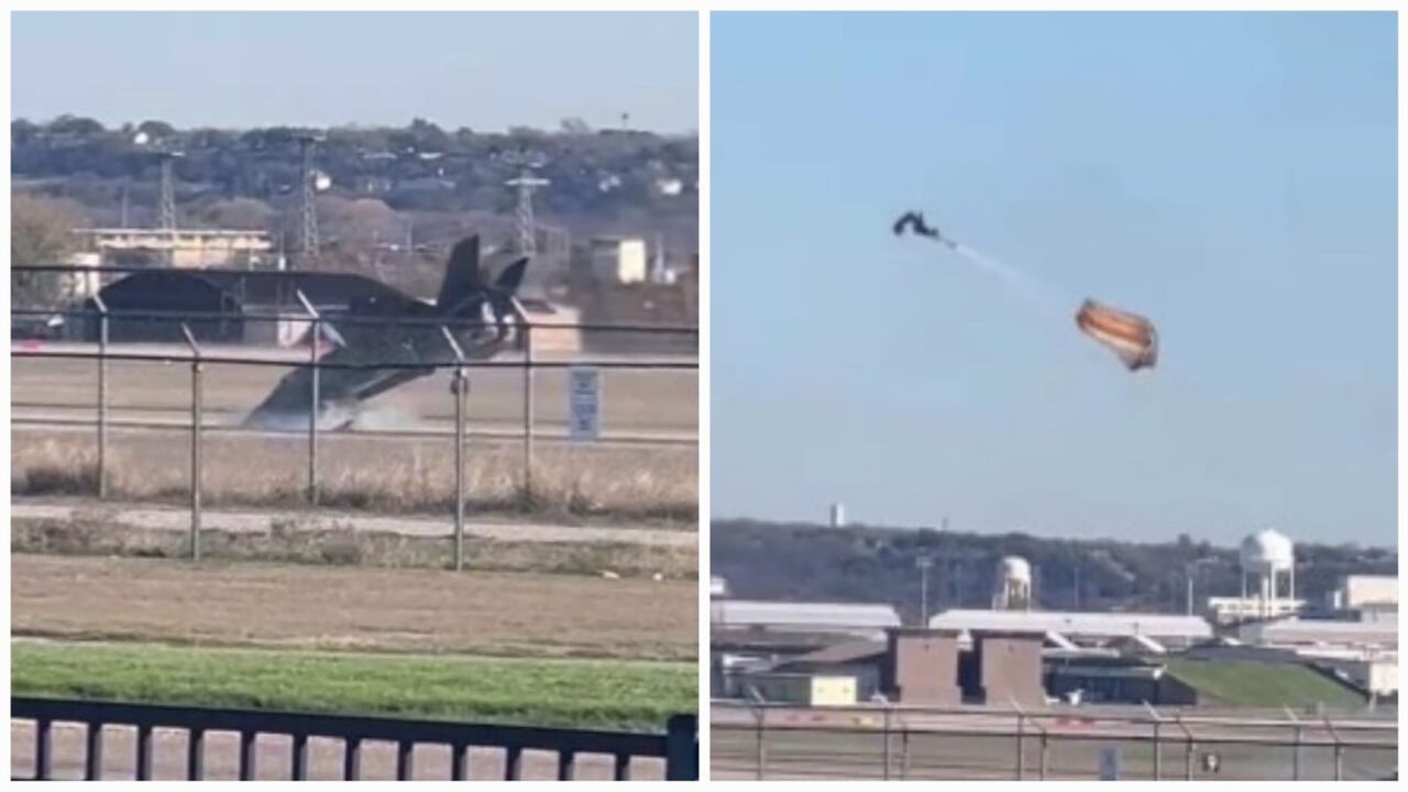 Según las autoridades, el piloto no resultó herido.