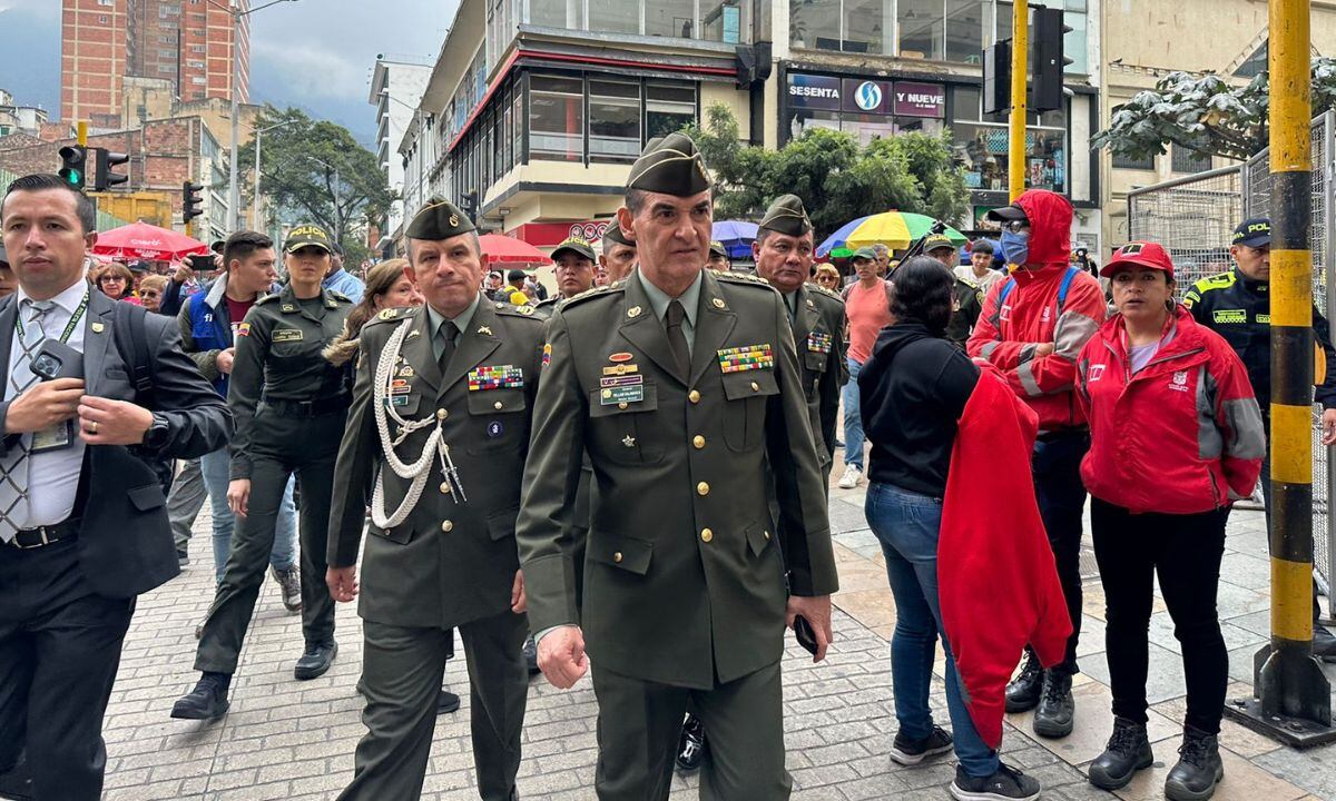 William Salamanca, Director General de la Policía Nacional.