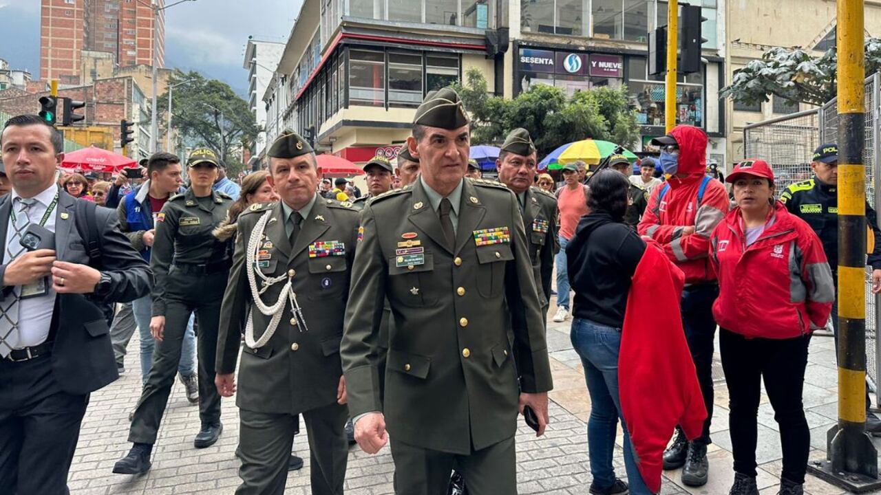 William Salamanca, Director General de la Policía Nacional.