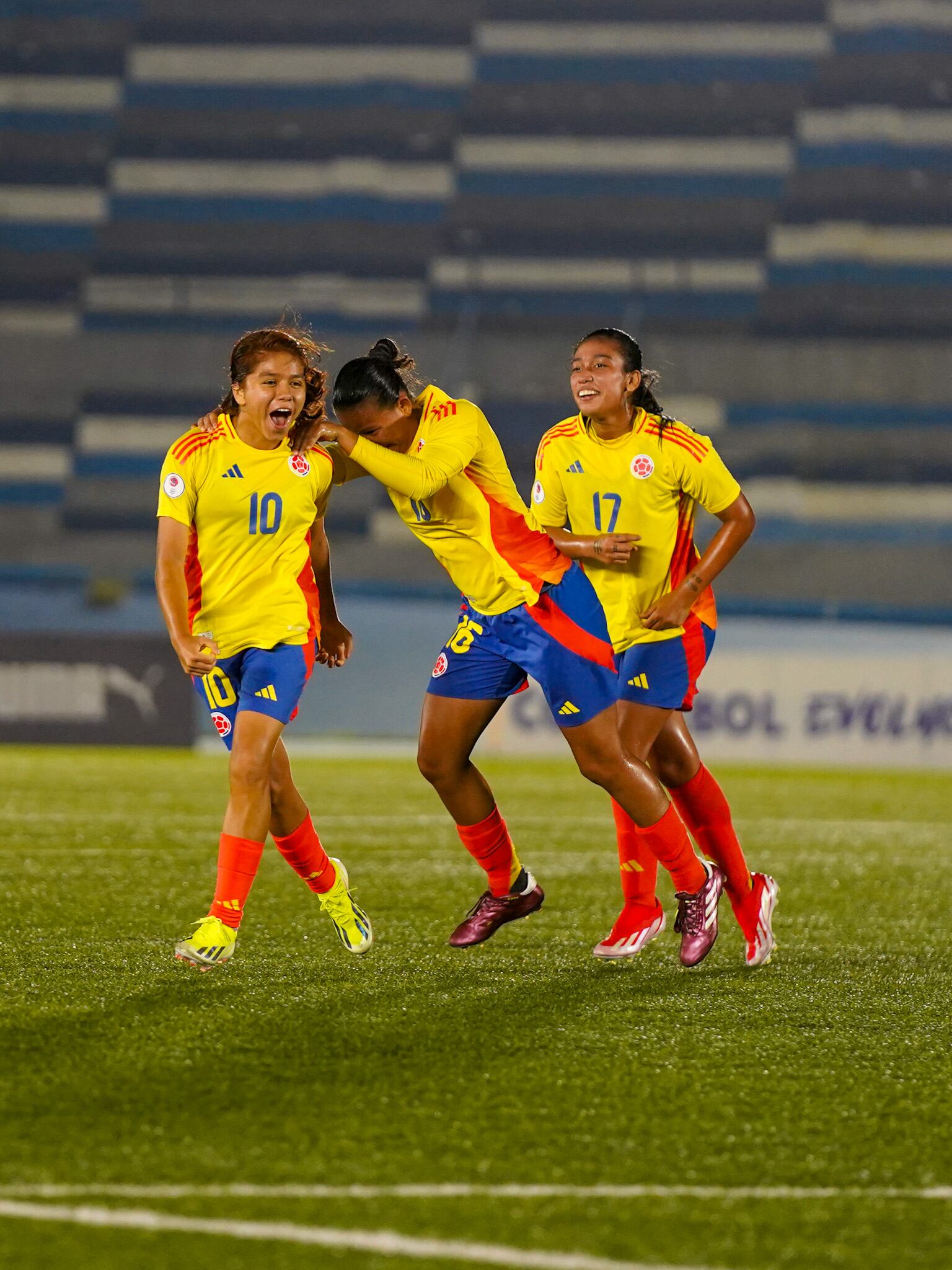 El gol de la Selección fue anotado por Gaby Rodríguez.