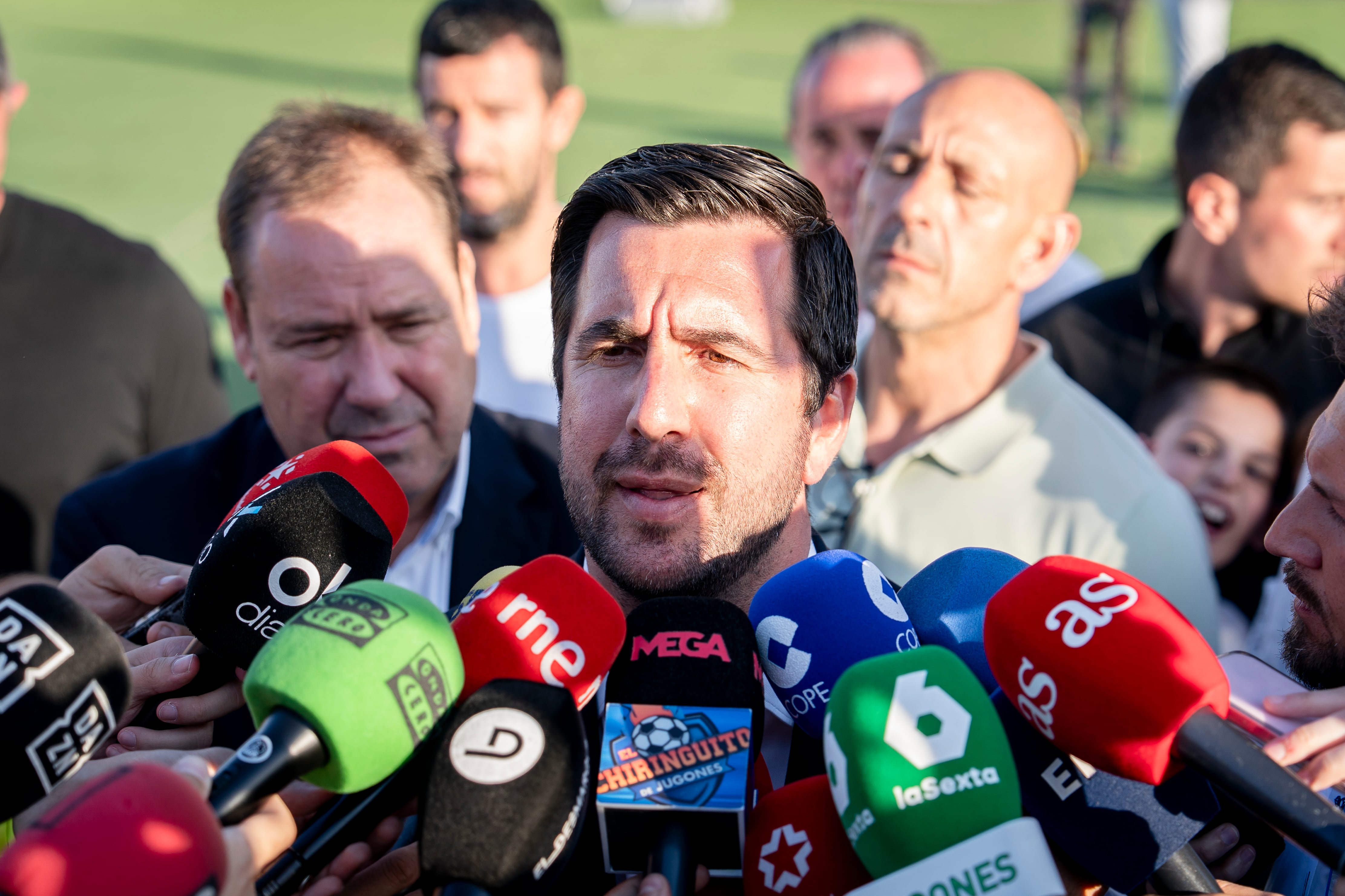 Enrique Riquelme era el otro candidato a presidente del Real Madrid.