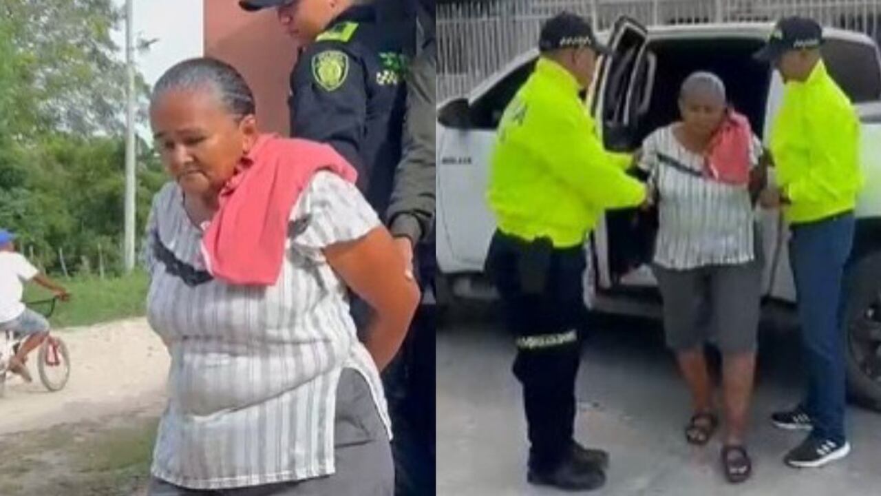Rebeca, la 'narcoabuela' capturada en Soledad
