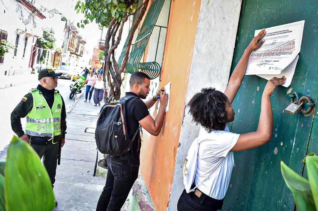 Obras suspendidas en Cartagena