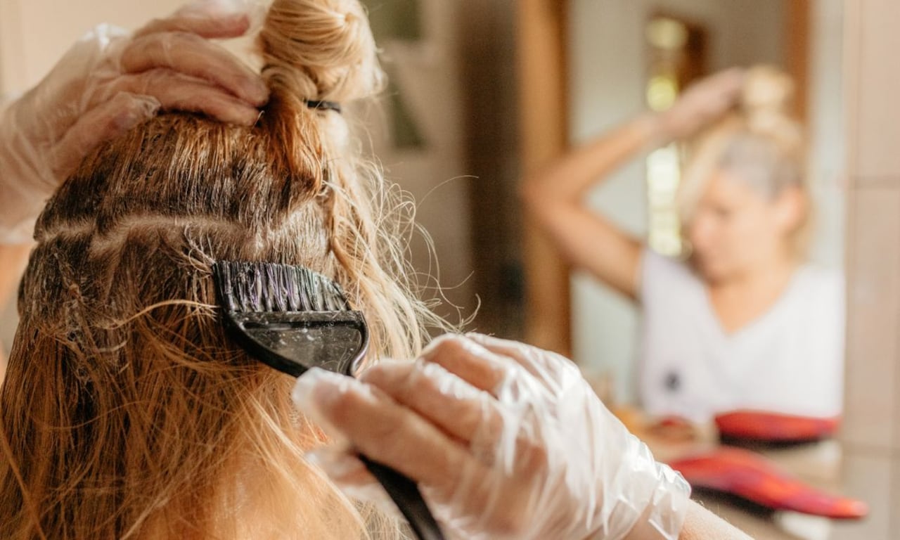 Tinte para ocultar las canas.