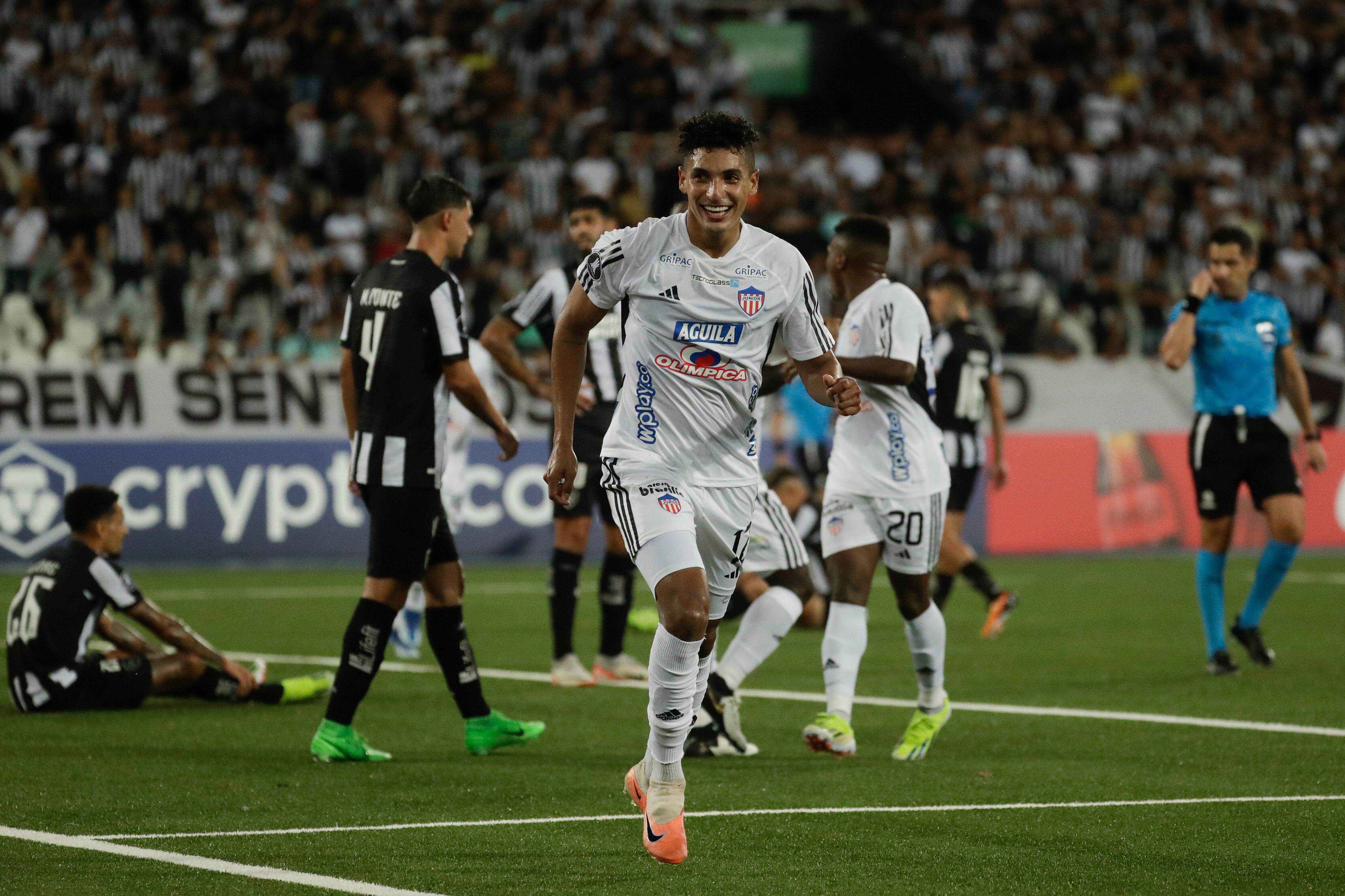 Botafogo vs Junior - fecha 1 - Copa Libertadores.