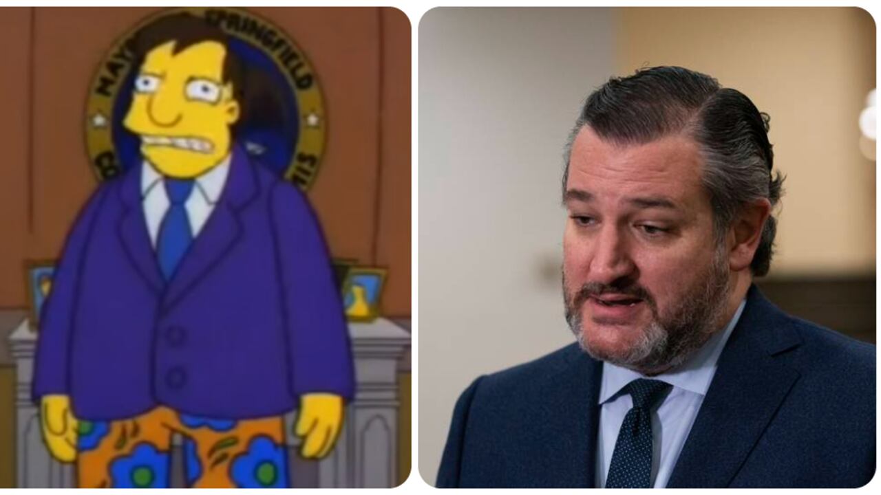 Predicciones de Los Simpson - Ted Cruz