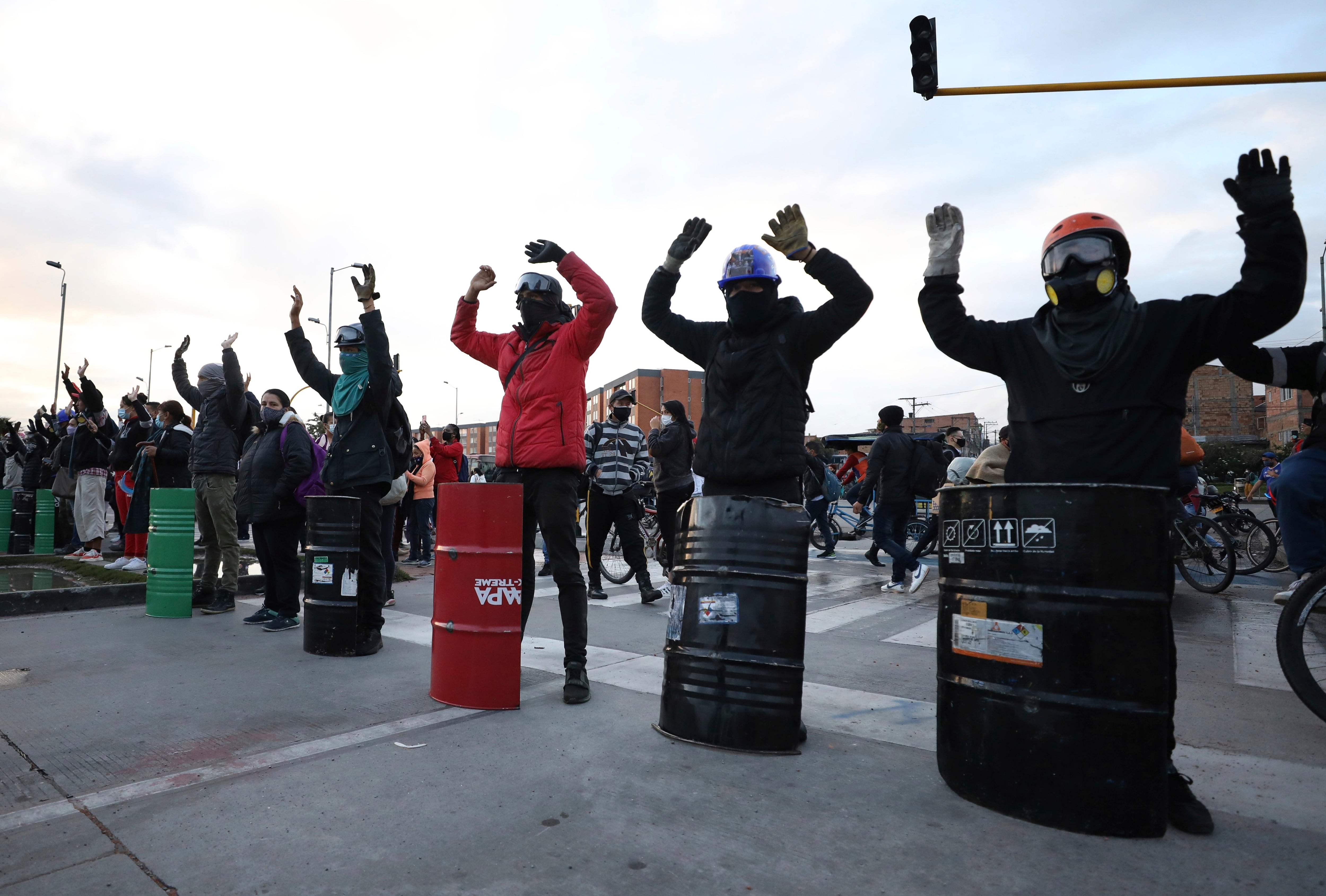 Protesta Bogotá 18 mayo