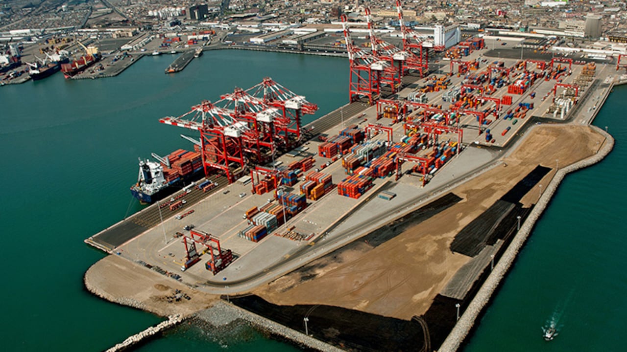 El puerto de Callao en Perú es uno de los proyectos más importantes de Odebrecht en América Latina.