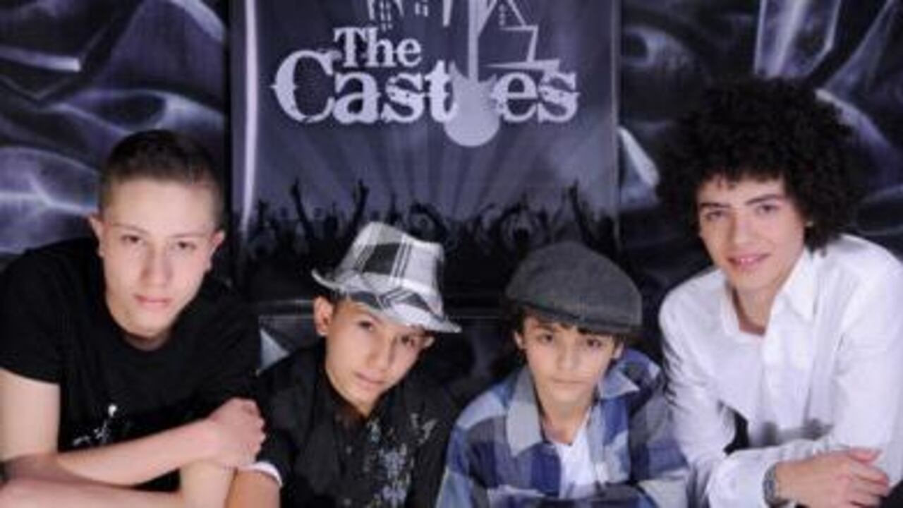 Sebastián, Julián, Juan Diego y Pablo conforman 'The Castles'.