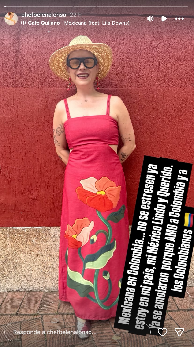 Belén Alonso habló por las críticas que recibe en MasterChef Celebrity