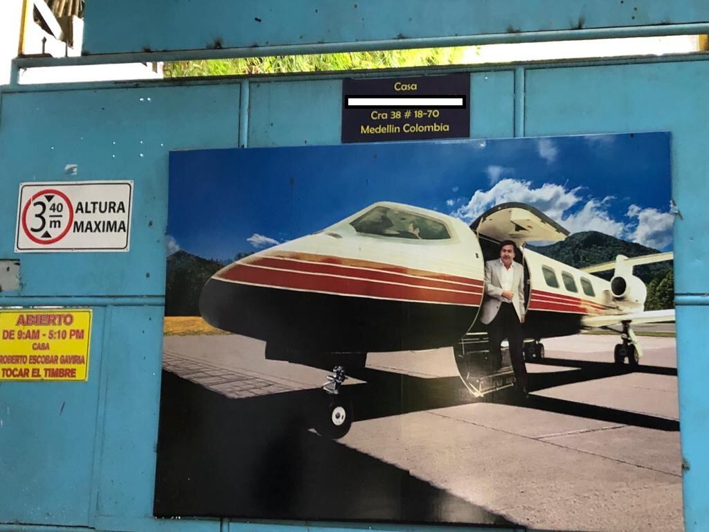 El predio era reconocido como sitio de afluencia turística en los "narcotours".