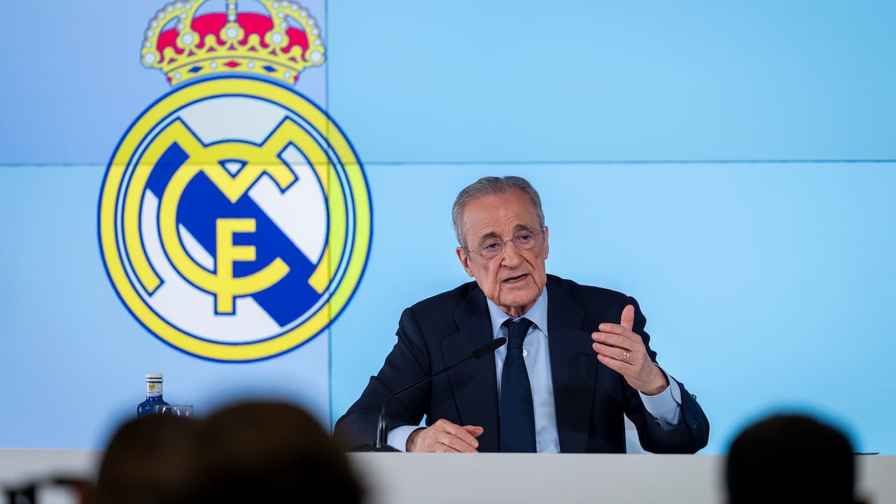 Florentino Pérez, presidente del Real Madrid CF.