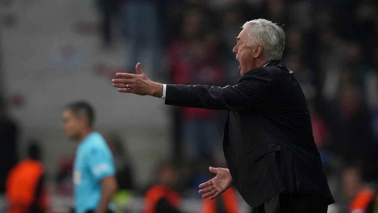 Carlos Ancelotti, entrenador del Real Madrid