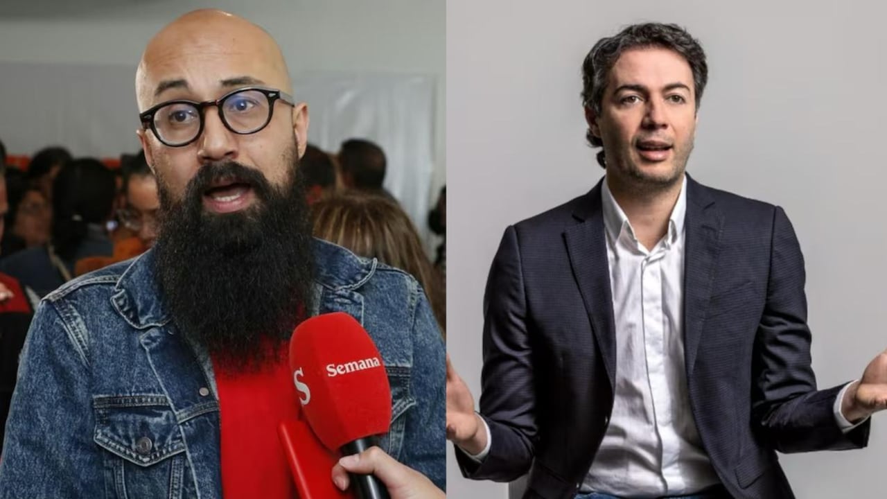 Carlos Carrillo, director de la Ungrd, y Daniel Quintero