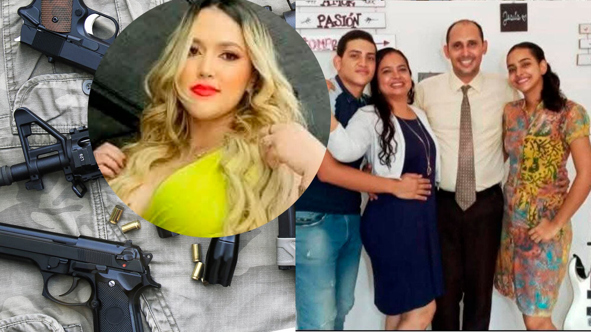 Alias La Diabla, mencionada en investigación por masacre de familia en Aguachica. Armas