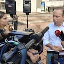 El alcalde de Cali, Alejandro Eder, dio inicio a la jornada de votaciones para conformar el área metropolitana.