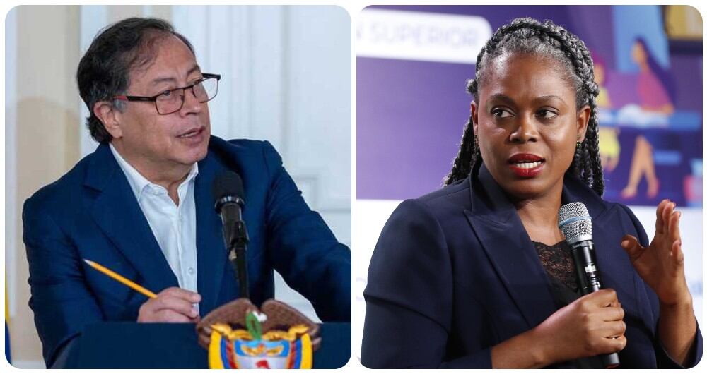 Gustavo Petro y Aurora Vergara