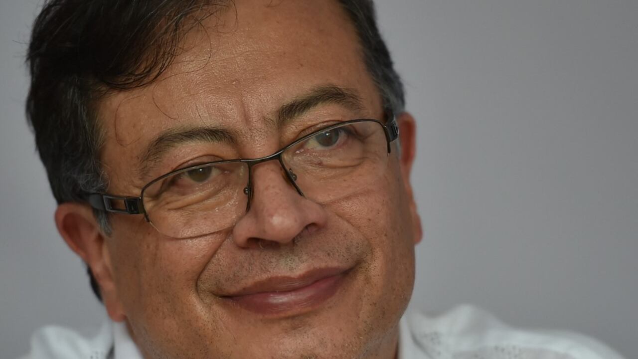Gustavo Petro, candidato a la Presidencia de Colombia por el Pacto Histórico.