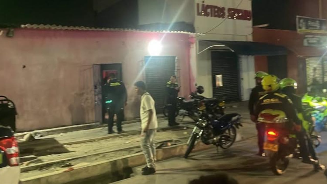 Sitio de la masacre en el suroccidente de Barranquilla.