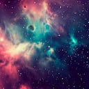 Ilustración creada por inteligencia artificial que representa las galaxias en el espacio exterior.