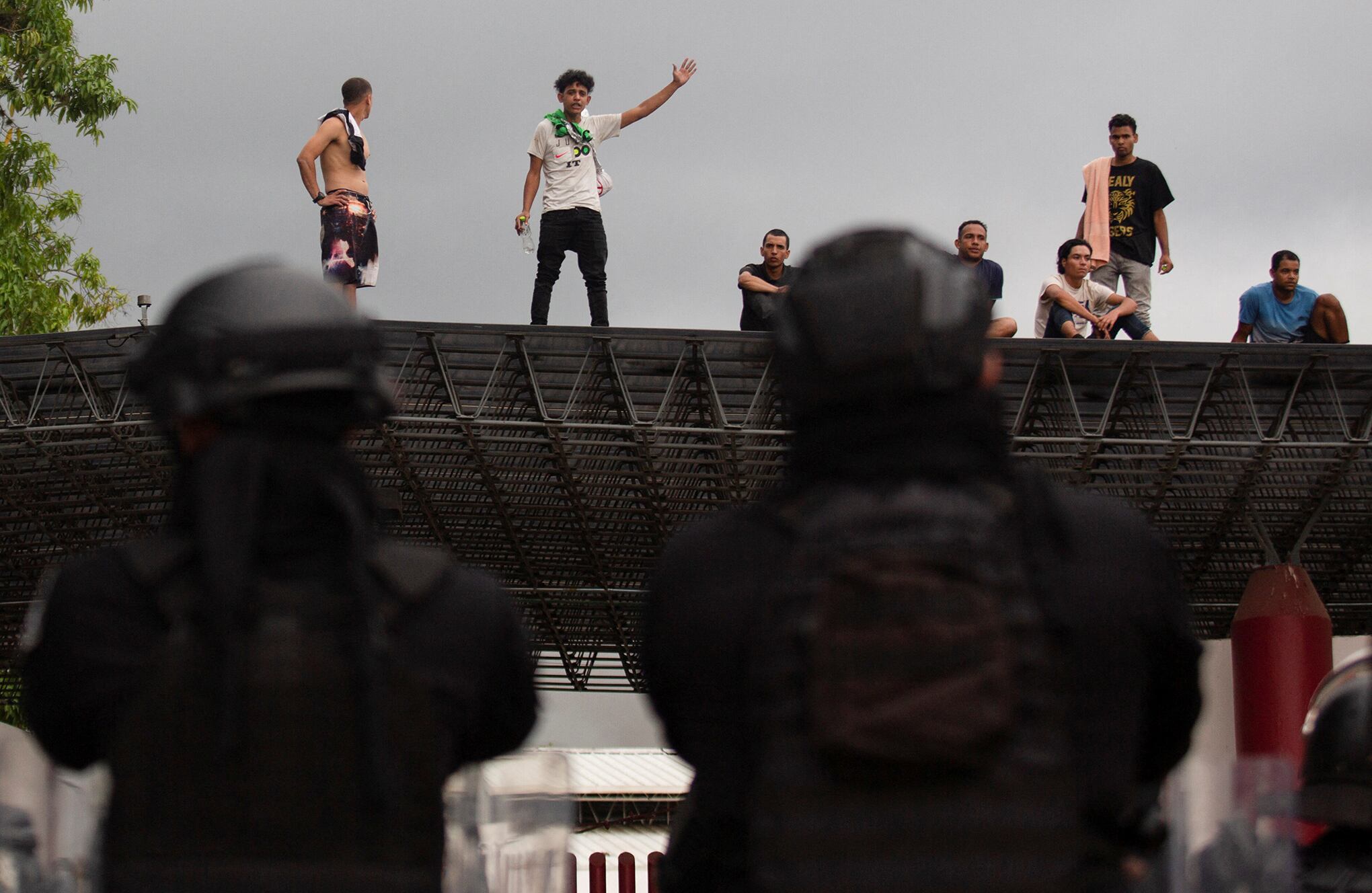 En imágenes : Caravana de migrantes se dirige a la frontera de EE.UU.