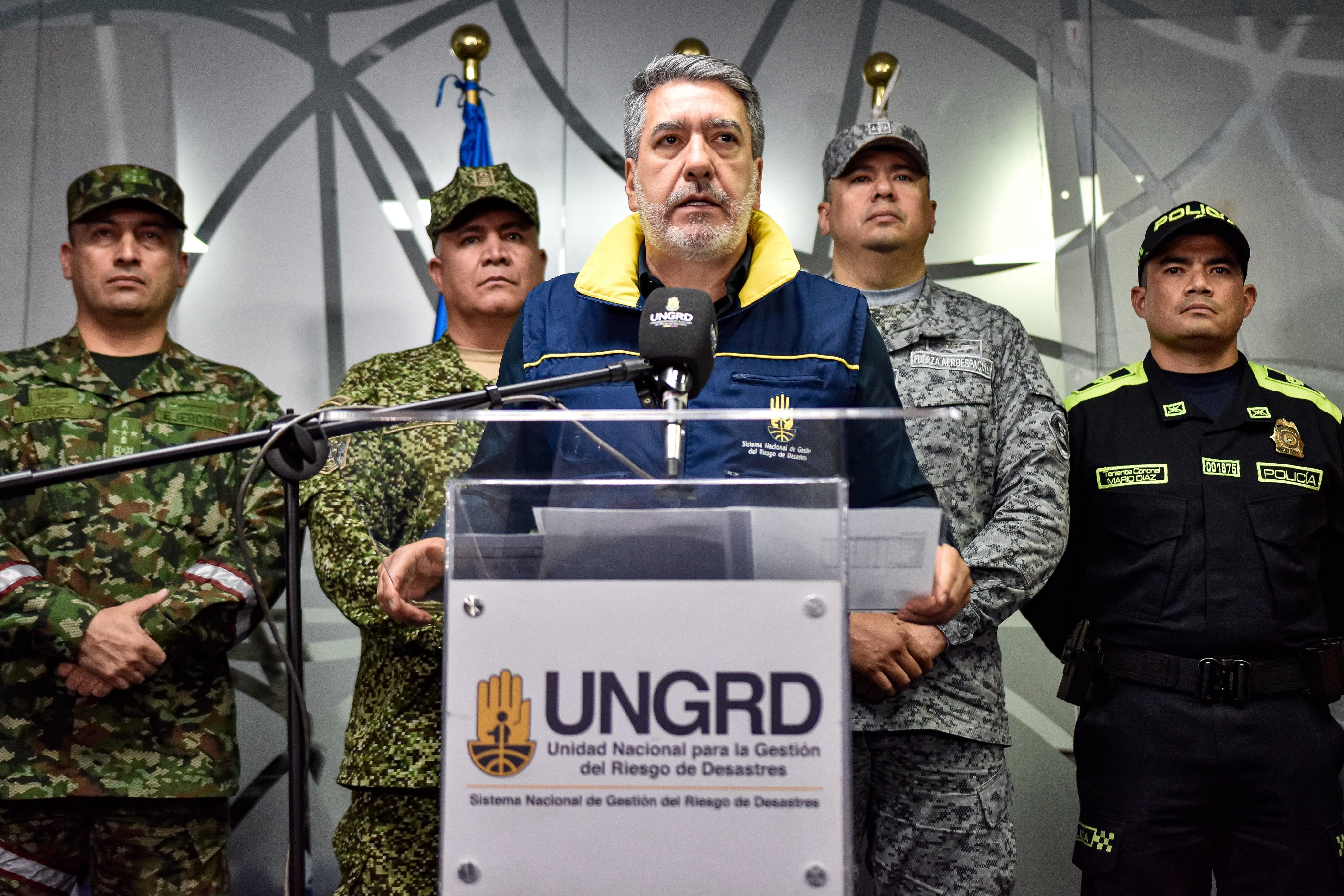 Santiago Tamayo, director de la Unidad Nacional para la Gestión del Riesgo de Desastres UNGRD