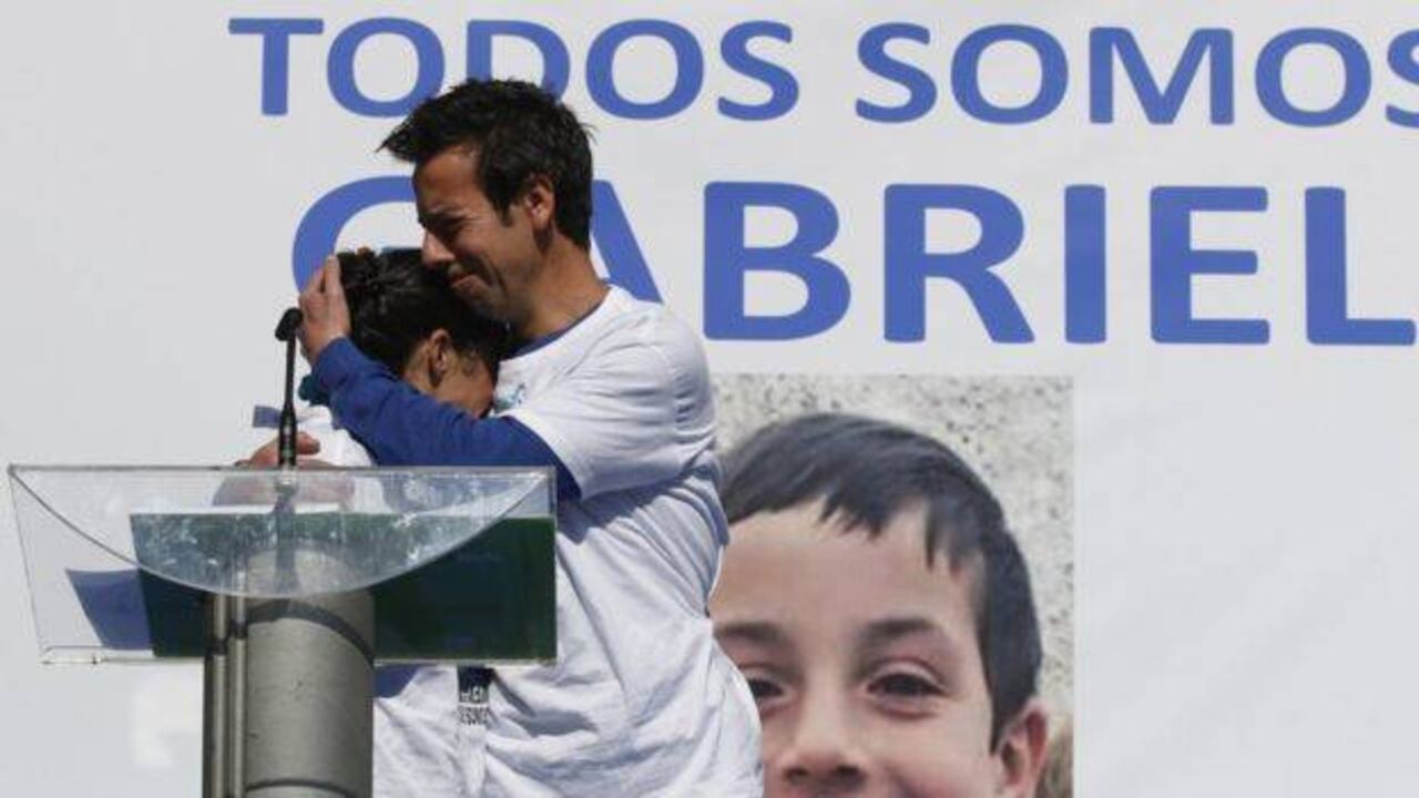 Los padres de Gabriel (en la imagen) habían afirmado tener una buena relación pese a haberse separado.